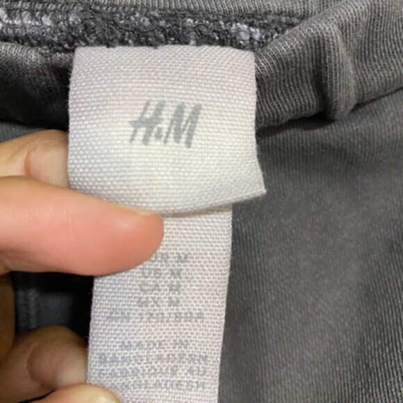 H&M Washed Charcoal Gray Women's Sweatshorts Size M - Picture 9 of 9